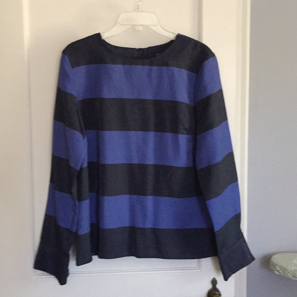 Banana Republic striped blouse